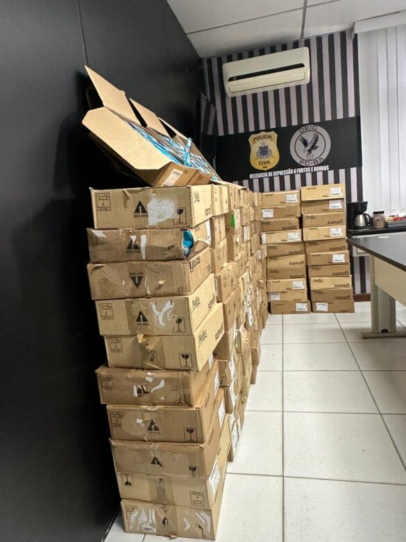 Operação Cefaleia prende suspeitos de envolvimento em roubo milionário de medicamentos em Feira de Santana