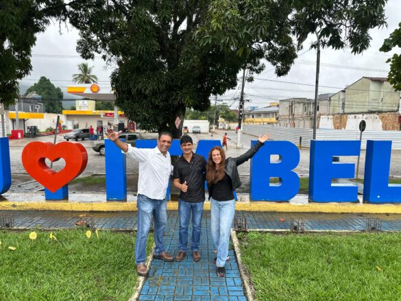 Vereador Alex da Pax recebe deputada Soane Galvão e o pré-candidato Marão em Itabela em clima de união e gratidão
