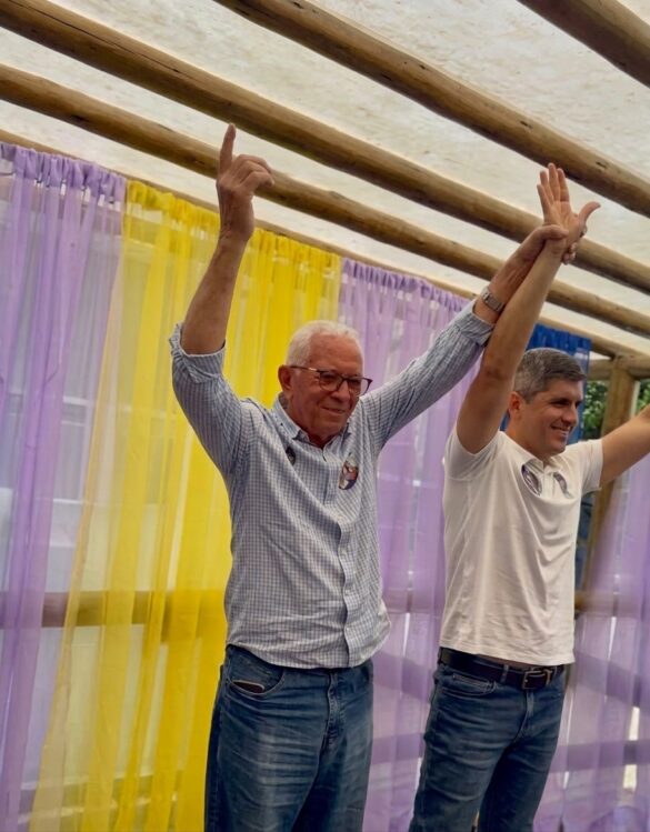Com grande mobilização, Antônio Guilherme apresenta candidato a deputado e reforça atuação em Camacan
